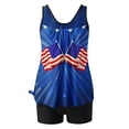 thumbnail image 4 of Enjoytime 4Th Of July Womens Swimsuits Tankini Swimsuits For Women Tummy Control Bathing Suits For Women Athletic Two Piece Swimsuit With Boyshorts, 4 of 6