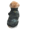 thumbnail image 2 of Pet Dogs Fleece Sweater Puppy Winter Vest Coat Warm Jacket for Small Dogs,Pet Dog Cat Villus Warm Vest Puppy Doggy Apparel Clothing,Camouflage Color,S, 2 of 5