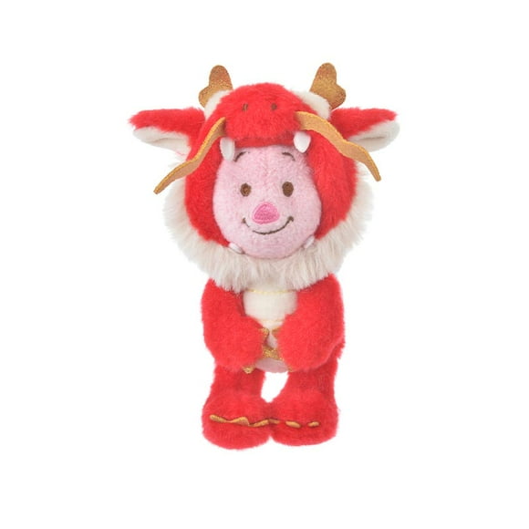 Original Shanghai Disney 2024 New Year Happy to dragon Winnie the Pooh Tigger plush toys doll Hair band