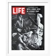 thumbnail image 2 of Art.com Helicopter Crew Chief James Farley Shouts to Crew as Pilot Lt Magel Dies Beside Him, April 16, 1965 Photographic Print by Larry Burrows, White Frame Wall Art, 32" x 40", 2 of 5
