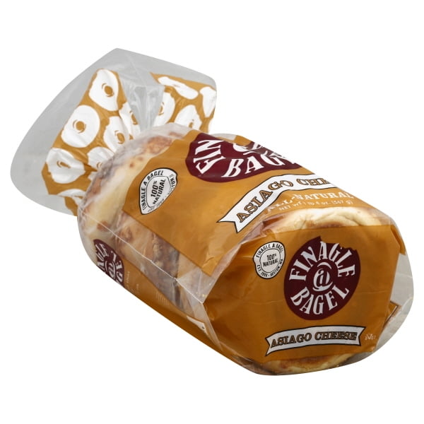 Finagle A Bagel Asiago Cheese Bagel, 20 Oz., 5 Count