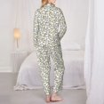 thumbnail image 3 of Bingfone Womens Pajama Sets Ducky Print,Long Sleeve Loungewear Pajamas Set-Large, 3 of 8
