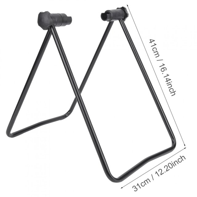 Drfeify Soporte de la Bicicleta, Soporte Plegable de la Bicicleta del Tubo de Acero U de la Pared Delgada del Marco del Estacionamiento de la Bici del Metal EOTVIA NO