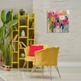 thumbnail image 3 of Stupell Industries Urban Paint Bouquet Botanical & Floral Painting Gallery Wrapped Canvas Art Print Wall Art, 24 x 24, 3 of 8