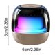 thumbnail image 3 of Altavoz Bluetooth, altavoz Bluetooth con giroscopio de audio, altavoz Bluetooth portátil con luz ambiental RGB, altavoz Bluetooth de alta belleza para exteriores, subwoofer de plástico., 3 of 6