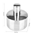 thumbnail image 4 of Quemador de Alcohol de Laboratorio, Lámpara de Alcohol de 400 Ml Quemador de Alcohol Engrosado de Acero Inoxidable con Tornillo y Mecha Química Lámpara Dental Lad, Quemadores Bunsen ANGGREK Otros, 4 of 9