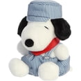 thumbnail image 3 of PELUCHE SNOOPY PALM PALS INGENIERO DE TREN PEANUTS 13 CM AURORA, 3 of 5