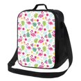 thumbnail image 1 of Balery Cute Flamingo Caja de Almuerzo y Bolsa de Almuerzo para Hombres y Mujeres, Bolsa de Almuerzo Reutilizable con Gran Capacidad, Bolsa de Almuerzo Aislada, 1 of 7