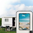 thumbnail image 2 of Psesaysky Hawaii Beach Starfish RV Door Window Shade Cover - Hook-and-Loop Fastening RV Blackout Window Cover, an-UV and Privacy Protection for Camper (17.3” x 26”), 2 of 7