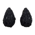 thumbnail image 2 of Pendientes Pendientes geométricos Diseño de coma Pendientes en forma de gota Joyas para el oído para el club Negro, 2 of 8