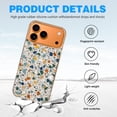 thumbnail image 4 of Case For Apple iPhone Air / 17 Pro / 17 Pro Max Series Case, Slim Thin Transparent Flexible Clear TPU Shockproof Phone Case For iPhone 17 Series, colorful Triangle terrazzo, 4 of 6