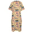 thumbnail image 4 of La Croix-vestido holgado con bolsillo para mujer ropa de verano cóctel, 4 of 6