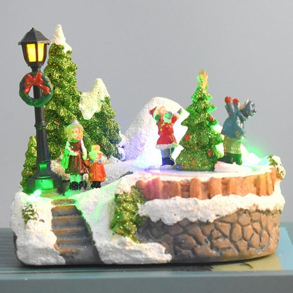 Adornos para árboles de Navidad perfecl decoración para hogar Juguetes para niños 15x11x13.5cm