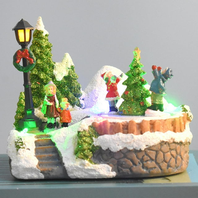 Adornos para árboles de Navidad perfecl decoración para hogar Juguetes para niños 15x11x13.5cm