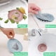 thumbnail image 3 of Cubierta de desagüe de ducha para baño, bañera, tocador, bañera, cocina, fregadero, colador, alcantarillado, protector de desagüe, fácil de instalar y limpiar (paquete de 3) - Verde, 3 of 8