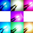thumbnail image 2 of 10/1piezas focos led t10 mini pellizco gel motos carros 12v, 2 of 3