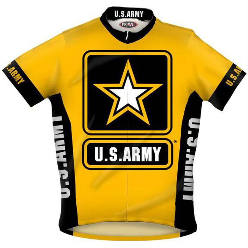 U.S. Army - US Army - Logo Cycling Jersey - Medium - Walmart.com ...