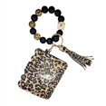 thumbnail image 1 of Pulsera moldeada del llavero del silicón con la cartera de la tarjeta, brazalete elástico del llavero para mujer, 1 of 5