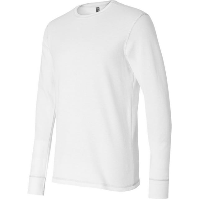 Canvas - camiseta térmica de manga larga, blanco 2xl Canvas Camiseta de manga corta