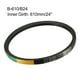 thumbnail image 3 of Cinturones de transmisión de goma negra Uxcell B610/B24 Drive V Belt Inner Girth 1 pieza, 3 of 5