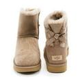 thumbnail image 6 of Ugg Women's Mini Bailey Bow Ii Fashion Boots, Caribou,11 M US, 6 of 7