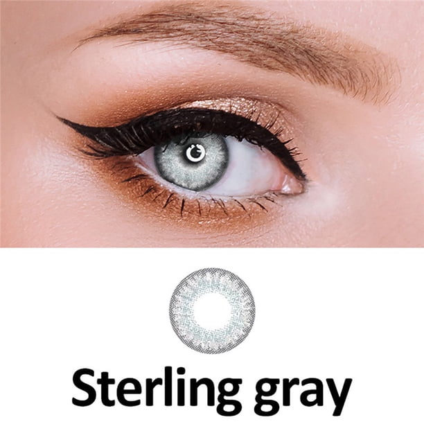 1 Par De Lentes De Contacto De Color Híbrido Para Los Ojos Cosméticos Contactos