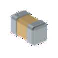 thumbnail image 2 of Pack of 10 CBR04C509B1GAC Multilayer Ceramic Capacitors MLCC - SMD/SMT 100V 5pF C0G 0402 0.1pF, 2 of 2