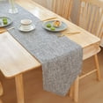 thumbnail image 1 of Chemin de Table – Décoration de Table Transparente / Étamine en Polyester, Infroissable, Réutilisable / Décor Rustique de Mariage / Multicolore / 30x210 cm / Format Long, 1 of 6