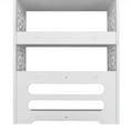 thumbnail image 5 of Ktaxon 6 Tier Decorative Carved Shoe Rack Shoe Shelf Closet Storage Organizer Shoe Space Saving for Entryway Bedroom Living Room, White Finish, 5 of 9