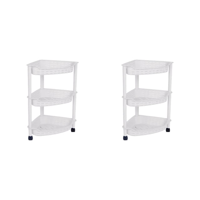Inteprter Bathroom Storage Rack Free Standing 3 Layer for Office Kitchen Type3 NO3
