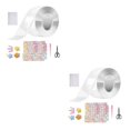 thumbnail image 4 of kurtrusly Blow Bubble Double Sided Tape DIY Crafts Multipurpose Tape Sticky Creative Style D 2Set, 4 of 6