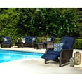thumbnail image 5 of Hanover  Outdoor Strathmere Navy Blue Luxury Recliner, 5 of 5