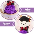 thumbnail image 4 of Adorable ramo de oso de graduación, regalo para fiesta de graduación, ramo de muñeca de oso floral, regalo, 4 of 8