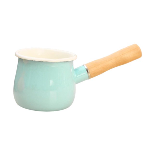 Olla de leche pequeña, mini olla para cocinar, antiadherente, olla multifuncional para derretir , calentador de leche y café para cocinar,