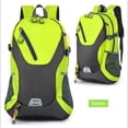 thumbnail image 2 of 40L Outdoor Backpack Large-capacity Polyester Climbing Travel Knapsack (Red), 2 of 8