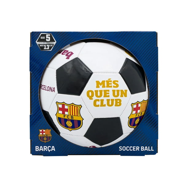Balón Fútbol Oficial Icon Sport Barza Número 5 Blanco