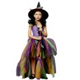 thumbnail image 4 of SAYOO , conjunto de disfraz de Cosplay para niñas, vestido de bruja de Halloween con sombrero, atuendo para accesorios de juego de rol SAYOO  Moda, 4 of 8