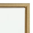 thumbnail image 3 of Kate and Laurel Sylvie Minimalist Woman 2 Framed Canvas Wall Art by Teju Reval of SnazzyHues, 18x24 Gold, Decorative Modern Art Print for Wall, 3 of 9