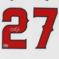 thumbnail image 3 of Mike Trout Los Angeles Angels Autographed White Replica Jersey - Fanatics Authentic Certified, 3 of 4