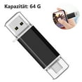 thumbnail image 2 of USB stick with USB 2.0 and Type-C, 2-in-1 memory stick, 2 of 8