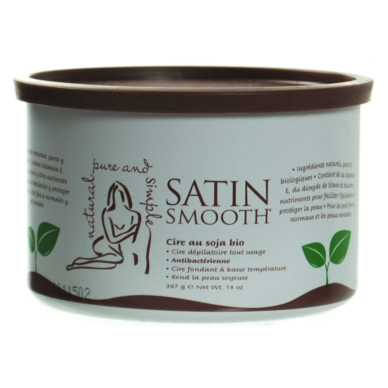 satin smooth organic soy wax, 14 ounce - image 2 of 2