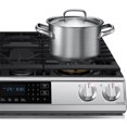 SAMSUNG NX60T8511SS 6.0 cu. ft. Smart Slidein Gas Range with Air Fry