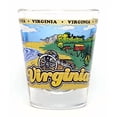 thumbnail image 2 of Virginia State Wraparound Shot Glass, 2 of 4
