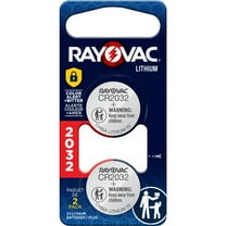 Rayovac 2032 Coin Batteries (2 Pack), CR2032 3V Lithium Batteries, Compatible with AirTag and Tile Pro Devices, Key Fobs, Watches and more