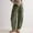 *Army Green, variant on ClodeEU Women's High Waisted Harem Pants,Baggy Cotton Slacks With Pockets,Casual Lantern Pant Gray,Womens Plus L
