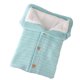 thumbnail image 1 of Saco de dormir de terciopelo para bebé, saco de dormir con botones para cochecito de bebé de punto de lana, 1 of 6