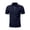 Navy, variant on OIOLOYJM Men's Polo Shirts Zipper Lapel Short Sleeve Casual Lightweight Golf Shirts Classic Basic Quick Dry Gym Athletic Tennis Top Khaki L