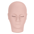 thumbnail image 1 of Outils de Formation à la Greffage de Cils et Extensions de Cils, 1 * Tête de Mannequin, Rose, 1 of 8