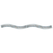 The Polar Express 2325010 Ice FasTrack O36 Curve 4 Stück
