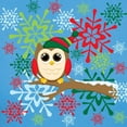 thumbnail image 3 of CafePress - Christmas Owl Women's Dark T Shirt - Women's Traditional Fit Dark T-Shirt, 3 of 4